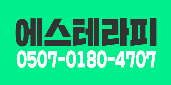 원주 에스테라피 관리사 급구 경력무관. (일급보장)